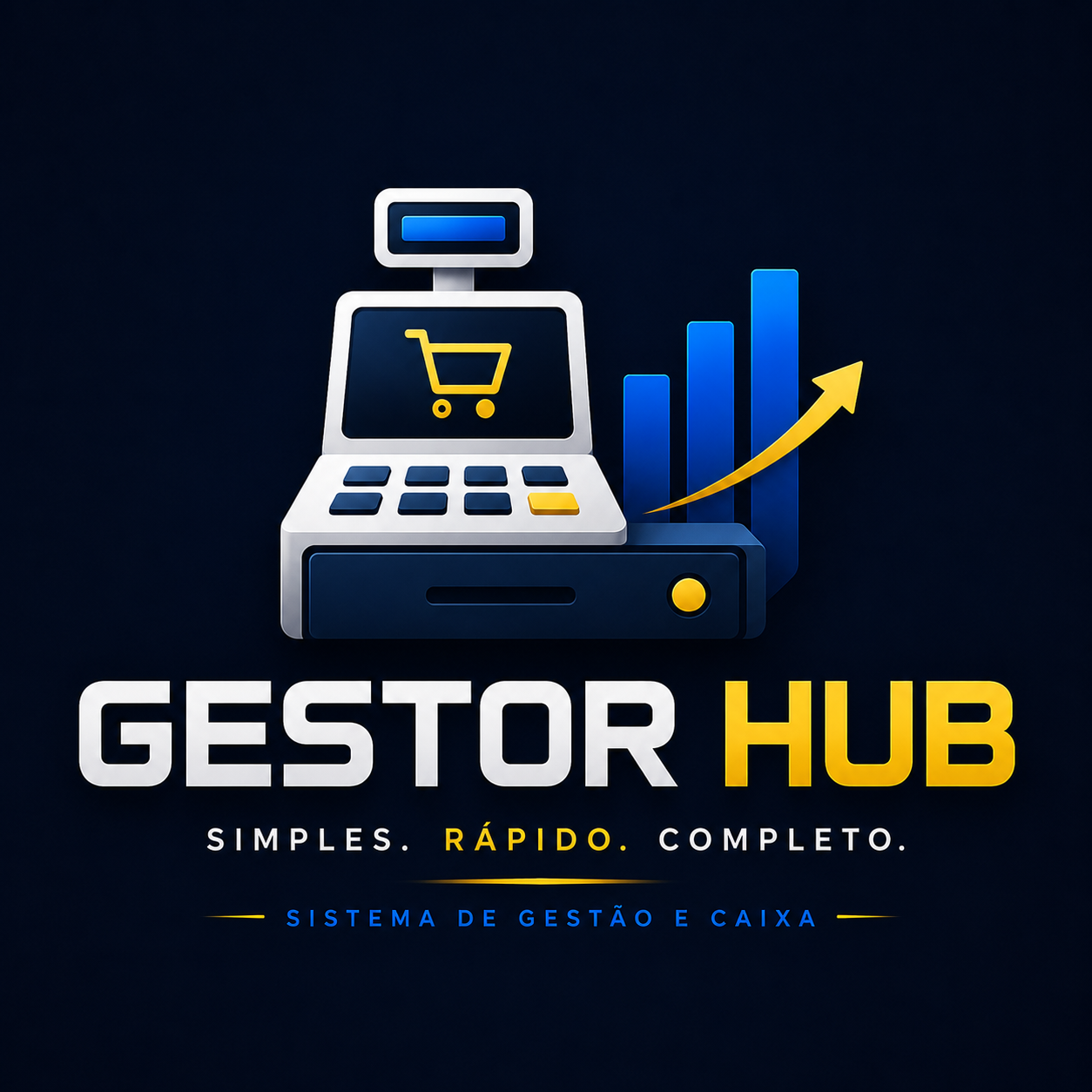 Gestor Hub — sistema de gestão e caixa